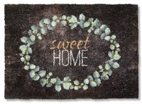 Astra Tapis de propreté Doux et Moelleux Pure & Soft - Tapis de propreté intérieur - Paillasson résistant - Eucaly 50 x 70 cm