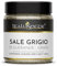 ITALIA SPEZIE - Sale grigio di Guerande in grani - Vasetto da 200g, Sale Celtico o Bretone, sale naturale 100% non raffinato.