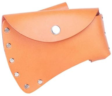 wisoolkic Leather Hatchet Sheath Chopper Hammer Handle Holder Double Head Cover Set Reliable and Convenient, Type 2