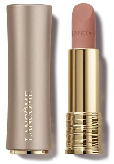 Lancôme L'Absolu Rouge Intimatte Hydrating Matte Lipstick - Buildable & Lightweight Formula with a Soft Matte Finish - Up To 12HR Comfort- 215 First Kiss: warm peachy brown