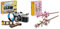 LEGO Creator 3in1 Retro Camera Toy to Video Camera to TV Set, Kids' Desk Decoration & Cherry Blossoms, Artificial Faux Flowers Set, Valentine's Day Gift Idea