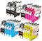 PACITEK LC223 Kompatibel für Brother LC 223XL LC221 Druckerpatronen für Brother MFC-J5320DW MFC-J4420DW DCP-J562DW MFC-J480DW MFC-J880DW DCP-J4120DWMFC-J4625DW MFC-J4620DW MFC-J5720DW J5620DW J5625DW