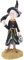 Aladeno Halloween Figuren Hexe Deko Statues Dekoration Harz Figuren Statue Dekoration Desktop Wohnzimmer Büro Ornamente Skulptur Geschenk Dekofigur Halloween Garten Deko Outdoor & Indoor