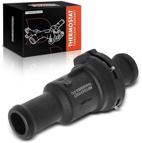 Frankberg Thermostat Kühlmittel 75°C Kompatibel mit Q3 2011-2018 TT 8J3 8J9 2007-2014 Superb II 3T4 2009-2015 Pas.sat 362 3C2 357 2008-2020 Replace# 1K0121113A