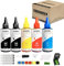 COCADEEX 500-ml-Tinten-Nachfüllset, kompatibel mit Canon Tintenpatronen PG-585XL CL-586XL, funktioniert mit Pixma TS7700, TS7600, TS7640i, TS7740i, TS7650i, TS7750i Drucker