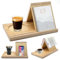 Support de Livre Triangulaire en Bois pour Repose-Page Repose-Livre Triangulaire Anniversaire Cadeaux Personnalisé Pour Les Amateurs De Livres pour table de nuit étagère de bureau ou décoration basse