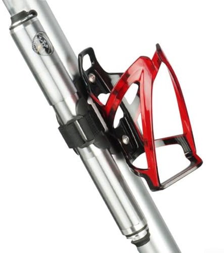 Support de pompe à vélo avec clips Accessoire indispensable pour fixer le gonfleur sur le cadre de vélo (C)