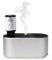 Lecdura Waterless Diffuser for Essential Oil, Scent Air Aromatherapy Diffuser, Mini Portable Aroma Diffusers with 3 Mist Modes, Cycle Start, for Room Home Office Bedroom - Silver