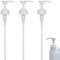 3 PCS 5L Pump Dispenser 38mm Screw Top Shampoo Pump 4ml Dose Replaceable Pelican Dispenser Pump with 230mm Tube for Detergents Shampoo Oils Hand Sanitizer