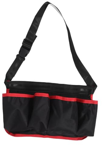 LIFKOME Multifunktionale Werkzeug-gürteltasche Wasserfest Große Mehrfachfächer Robust für Monteure Reinigungsgärtner mit Erweiterter Reißverschlusstasche Gürtelclip