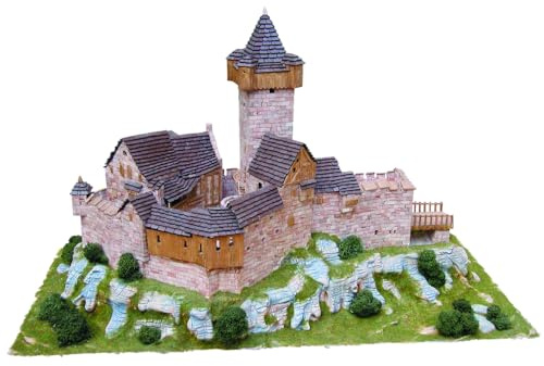 Aedes Ars 1001 Aedes Schloss Falkenstein Modellbausatz, 37 x 26 x 7 cm, merhfarbig, M