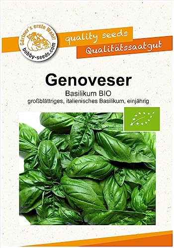 BIO-Kräutersamen Genoveser Basilikum Portion