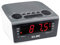 Elbe CR-932 Digitaler Funkwecker, mit AM-/FM-Radio, Schwarz/Weiß