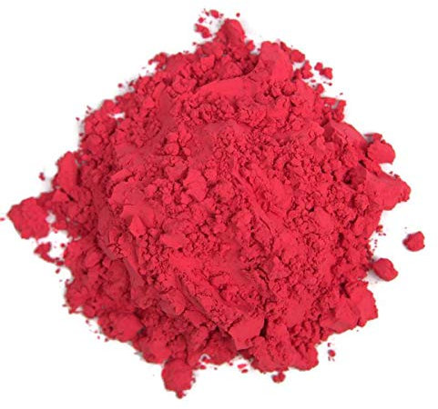 Thermochrome, frei fließende Pulverpigmente, 31 °C, Rot, 25 g