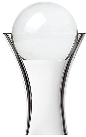 Amlong Crystal 65mm or 2.5 Diameter (bigger than golf ball, smaller than baseball) Clear Crystal Ball for Wine Decanter Stopper