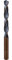 ALPEN 62600650100 Spiralbohrer Sprint Master DIN338RN HSS Zylinderschaft Bohrer ø, 6.5 mm, 1 Stück