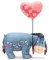 Disney Tradition Bouriquet avec Balon Coeur Figurine