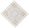 matches21 HOME & HOBBY Tischdeckchen ALMA 35 x 35 cm beige Leinenoptik mit Hohlsaum Landhausstil Polyester Leinen Mischung