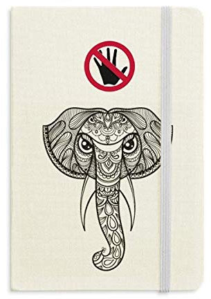 Paint Elephant Friend Company Secret Notebook Classic Journal Diary A5