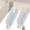 KOTARBAU® 25er Set Balkenschuh Typ A 50 mm Holzbalkenverbinder Balkenverbinder für Baukonstruktion außenliegend Verbinder