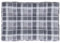vidaXL Palettenkissen, Palettenauflage für Europaletten, Palettenpolster Palettensofa Outdoor Indoor, Sitzkissen, Grau Karomuster 120x80x12cm Stoff