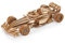 Veter Models VETER Racer-V3 Rennwagen 3D Holzbausatz für Erwachsene und Teenager, ohne Kleber inkl. Anleitung und Antrieb - Mechanisches Modell - Holzpuzzle