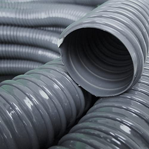 Spiralschlauch Saugschlauch Poolschlauch Förderschlauch Absaugschlauch Meterware Ø 32 38 50mm (Innendurchmesser 32mm)