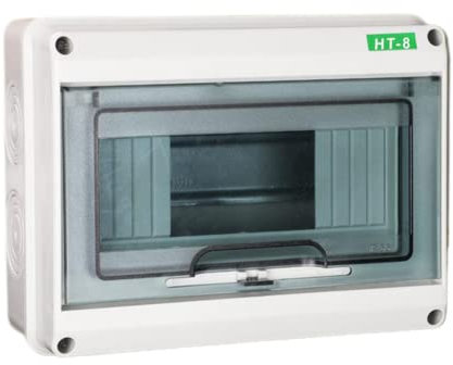 SPORTARC 8 WAY Garage Mini Unità Consumer 40A 30mA RCD + 2 MCB Scatola Fusibili