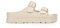 BOSANOVA Sandalias de Goma Estilo Pala con Dos Tiras al Empeine con Detalle de Hebillas Regulables y Suela de Plataforma. Sin Cierre. Calzado para Mujer Beige 37