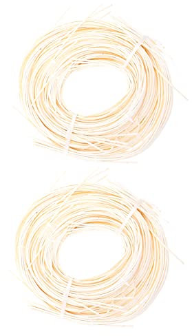 LIFKOME 2 STK Indonesisches Rattan Korbdekor Rattan DIY-Material Weihnachtsschmuck Basteln Selber Machen Girlanden Selber Machen Natürliche Weingirlande Weihnachtstürkranz Weben Wandbehang