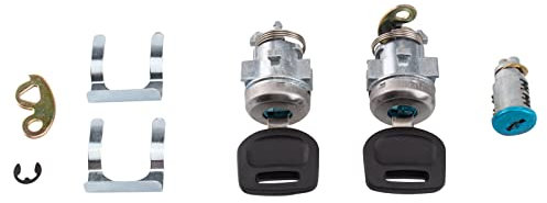 TRQ Cylindre de serrure de porte compatible avec Freightliner Cascadia M2 100 M2 106 M2 112