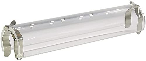 Christoph Palme R7s Schutzglas klar mit Befestigungsclips für 78mm Leuchtmittel/Fassung Glaslänge 97mm
