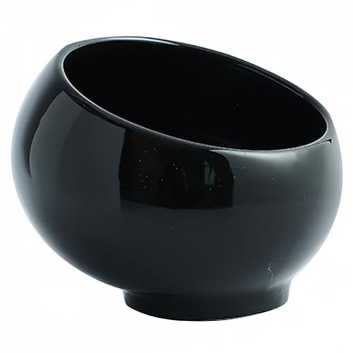 Dowbom Key Bowl For Entryway Table, Storage Candy Bowl Metal Rack, Home Decor Gift, Candy Bowl For Office (Black,6“), CWW-003