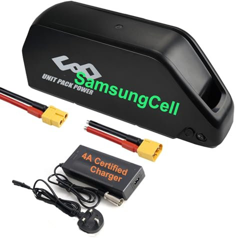 Ebike battery 52V 25AH for 1500W 1000W 750W 500W Motor, inside SamsungCell Long Range Lithium electric bike battery