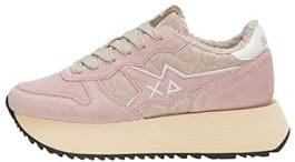 SUN68 Sneakers Basse Big Stargirl Suede Z44220 Rosa