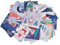 POPOYU 30 Stk Weihnachtskarten Set, Weihnachtspostkarte Klappkarten Weihnachtsgrußkarten Kraftpapier Karten Postkarten für Weihnachten, Glückwunschkarten für Familie Freunde Neujahr Weihnachtsgrüße