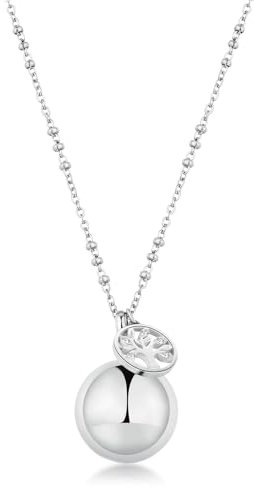 Brosway Collana Lunga Donna In Acciaio Con Simbolo Albero Della Vita, Collana Donna Collezione Chakra - BHKN153
