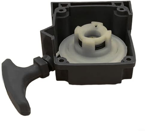 HomeVortex Equipo de alimentación al aire libre Recoil Starter Asamblea para TJ45 TJ45E Motor de jardín Desbrozadora Pieza de repuesto para Kawasaki Negro