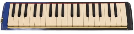 Focket 37 Keys Melodica Instrument, Doppelte Weiche Röhren Melodica Air Piano mit 2 Mundprodukten mit Taschen für Anfänger Erwachsene