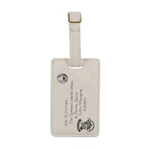 Half Moon Bay | Harry Potter | Letter from Hogwarts | Luggage Bag Tag | Official Merchandise