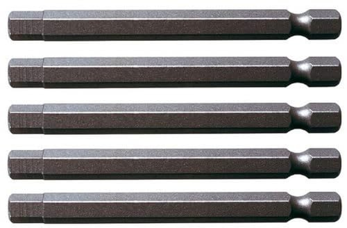 KS Tools 1/4' CLASSIC Bit Innensechskant, 75mm, 3mm, 5er Pack