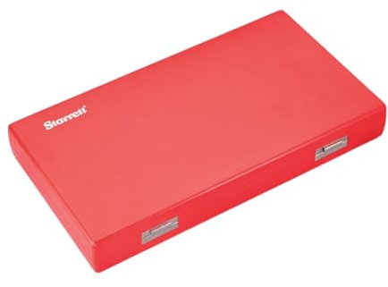 Starrett Kunststoffkoffer mit Schaumstoffeinlage – langlebiger Schutz – sichere Aufbewahrung für 300 mm Kombinationswinkel-Sets – PT44055