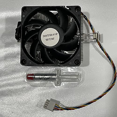 AMD Socket FM1/AM3+/AM3/AM2+/AM2/1207/940/939/754 4-pin connettore CPU Cooler con dissipatore di calore in alluminio e ventola da 2,9 pollici per PC desktop computer