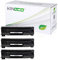 Kineco 3 Toner kompatibel mit HP CF283A 83A Laserjet Pro MFP M125nw, M126nw, M127fw, M128fp - Schwarz je 1.500 Seiten