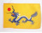 AZ FLAG - Drapeau Dragon chinois - 45x30 cm - Pavillon Chine 100% Polyester Avec Deux Cordelettes - 20g