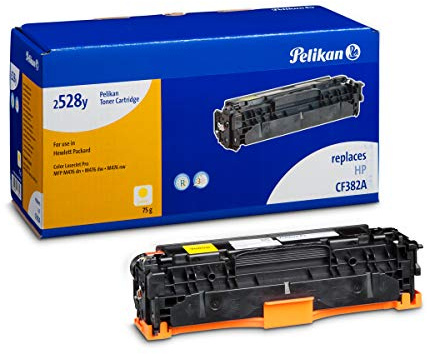 Pelikan Toner ersetzt HP CF382A (passend für Drucker HP CLJ Pro MFP M 476 DN / -DW / -NW)