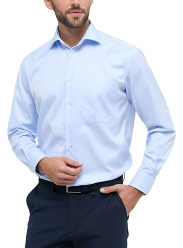 ETERNA Male Cover Shirt unifarben Comfort FIT