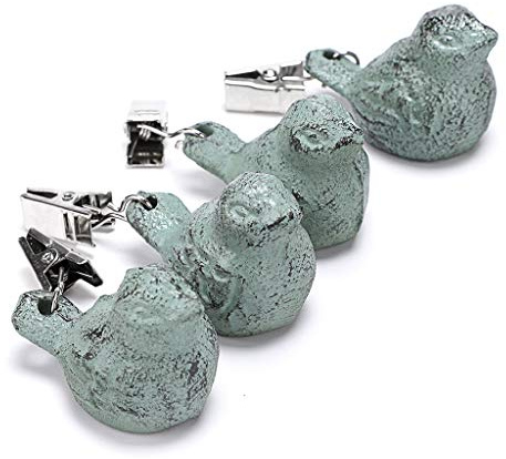 OwnMy Set of 4 Tablecloth Weights Clip on, Pendant Tablecloth Weights Kit
