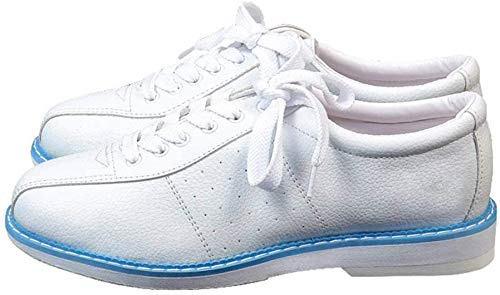 Guajave Weiße Bowling-Schuhe für Herren und Damen, Unisex, für Sportanfänger, Bowlingschuhe