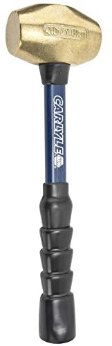 Carlyle Hand Tools Brass Hammer - Fiberglass Handle - 12 - 4 lb